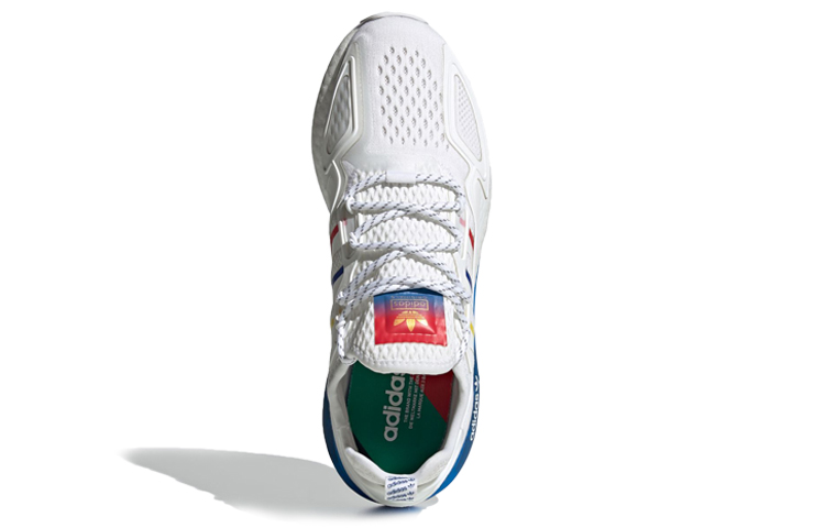 adidas ZX 2K Boost 'Footwear White Blue' 圖 5