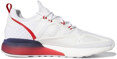 adidas Originals ZX 2K Boost 白紅色 Order adidas Originals ZX 2K Boost 白紅色