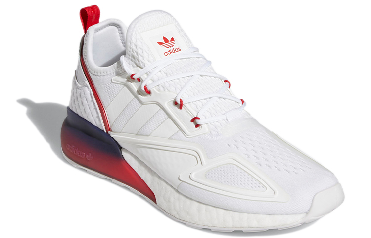 Lookbook adidas ZX 2K Boost 'Suela Degradada - Blanco Nube' FZ4640