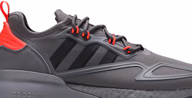 Order 愛迪達 ZX 2K Boost '灰色 太陽能紅' H06576