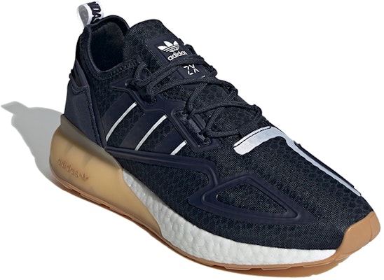 adidas ZX 2K Boost 'Legend Ink Gum' Sepatu Pria G58084 Lookbook adidas ZX 2K Boost 'Legend Ink Gum' Sepatu Pria G58084