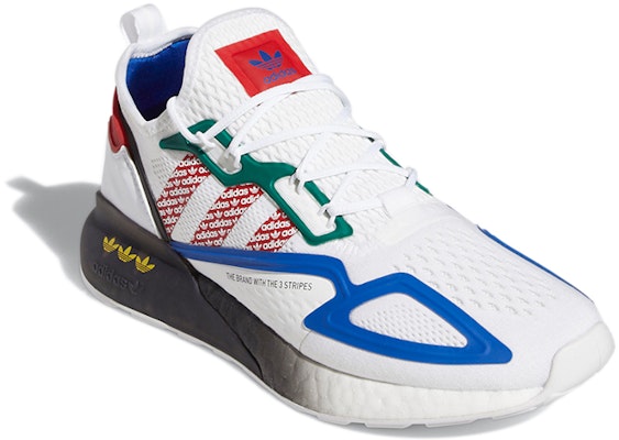 adidas ZX 2K Boost 'Cetakan Logo' FZ4839 Lookbook adidas ZX 2K Boost 'Cetakan Logo' FZ4839