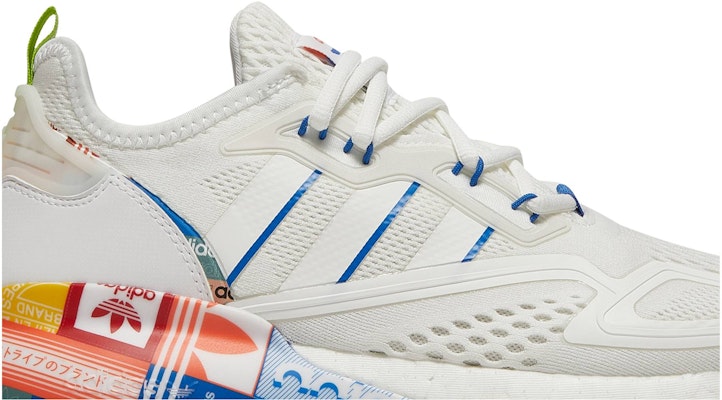 아디다스 ZX 2K 부스트 '멀티 로고' GX2718 Order 아디다스 ZX 2K 부스트 '멀티 로고' GX2718