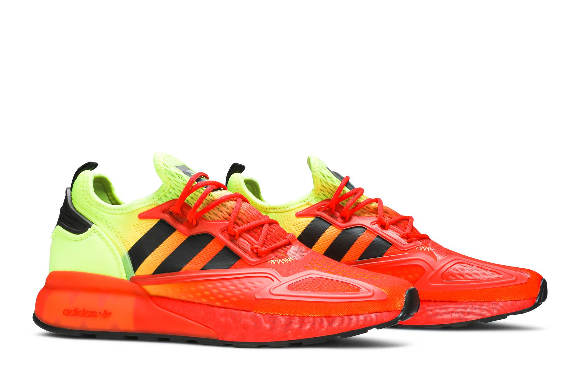 Cheap adidas ZX 2K Boost 'Kuning Solar Merah' FW0482