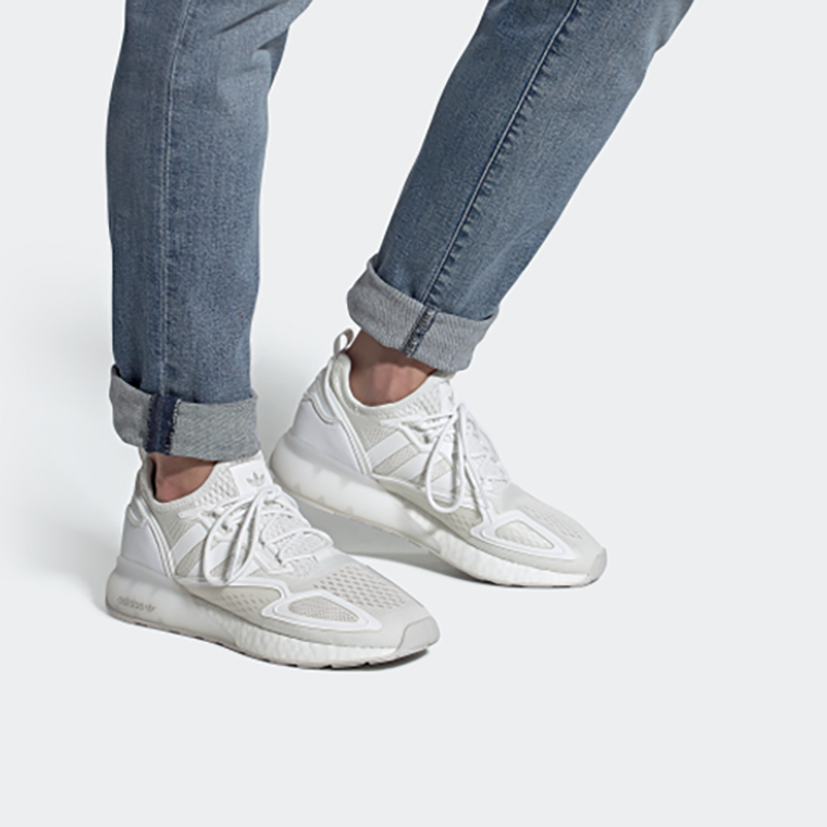 Sizing 阿迪达斯 ZX 2K Boost '全白' GY2688