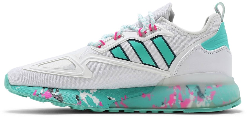 ZX 2Kブースト 白/アクティブミント GX5373 Lookbook ZX 2Kブースト 白/アクティブミント GX5373