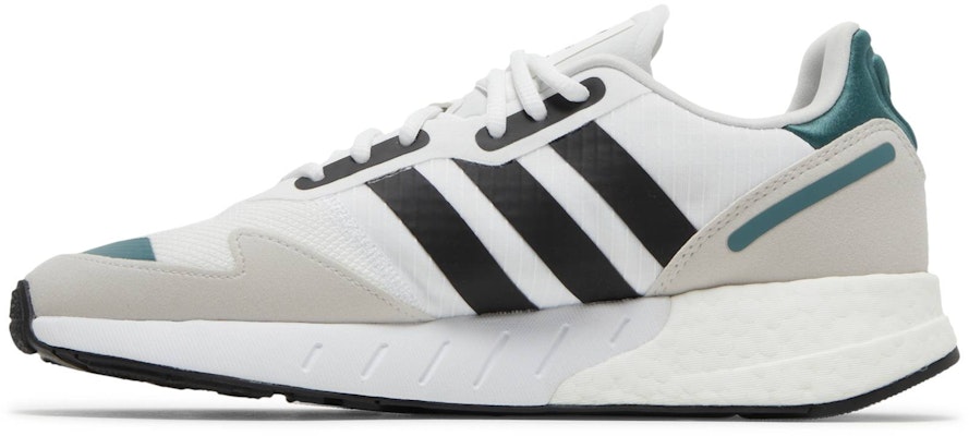 adidas ZX 2K Boost 'Putih Hazy Emerald' H01908 Lookbook adidas ZX 2K Boost 'Putih Hazy Emerald' H01908