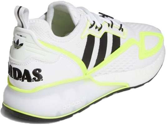 adidas ZX 2K Boost 'Putih Solar Kuning' GY2630 Shop adidas ZX 2K Boost 'Putih Solar Kuning' GY2630