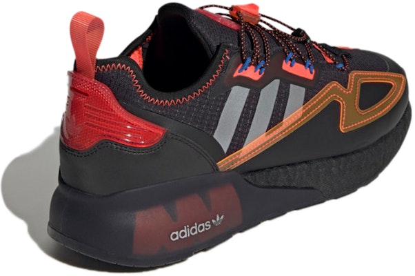adidas ZX 2K Boost Core Black Solar Red GY1209 Shop adidas ZX 2K Boost Core Black Solar Red GY1209
