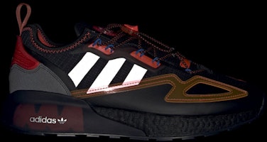 아디다스 ZX 2K 부스트 코어 블랙 솔라 레드 GY1209 Sizing 아디다스 ZX 2K 부스트 코어 블랙 솔라 레드 GY1209