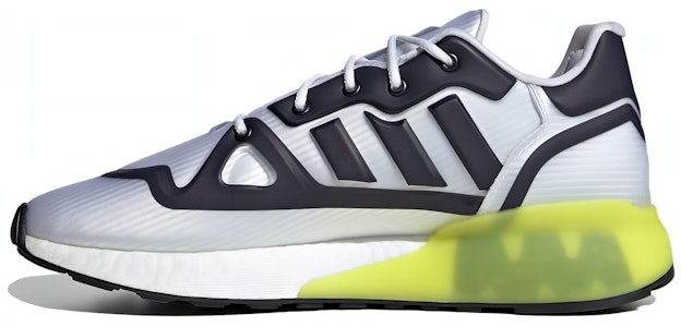 阿迪达斯 ZX 2K Boost Futureshell 白酸黄色 G55509 Buy 阿迪达斯 ZX 2K Boost Futureshell 白酸黄色 G55509