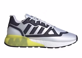 adidas ZX 2K Boost Futureshell 'White Acid Yellow' G55509 adidas ZX 2K Boost Futureshell 'White Acid Yellow' G55509