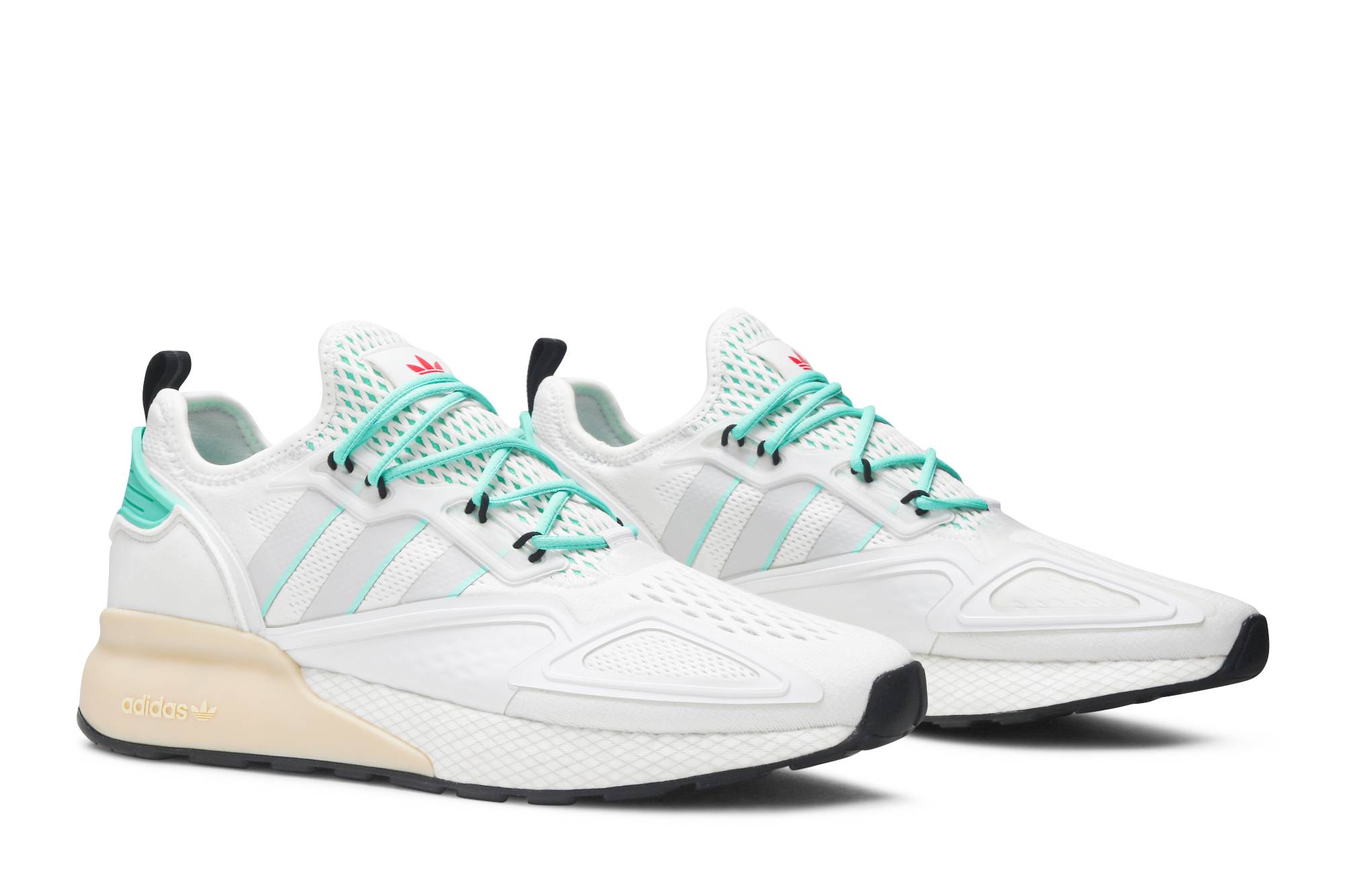 Cheap 아디다스 ZX 2K 부스트 그레이 원 하이레즈 그린 FX4172