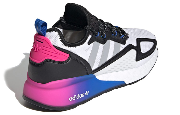 fancy　purple　pink WMNS) adidas ZX 2K Boost 'Bold Logo Graphic - Pink Ultra