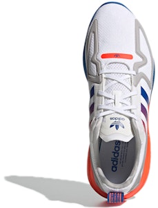 adidas originals ZX 2K Flux 防滑減震回彈 低筒 運動休閒鞋 男女款 白藍粉 Purchase adidas originals ZX 2K Flux 防滑減震回彈 低筒 運動休閒鞋 男女款 白藍粉