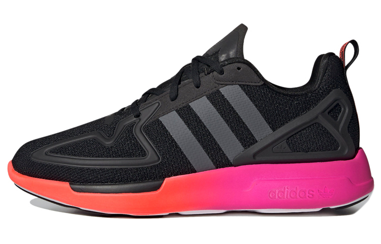 Buy adidas originals ZX 2K Flux 低筒 運動休閒鞋 男女款 黑粉紅