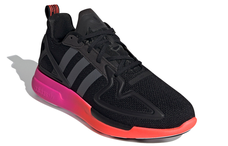 Lookbook adidas originals ZX 2K Flux 低筒 運動休閒鞋 男女款 黑粉紅