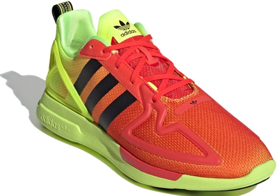 adidas ZX 2K Flux 'Kuning Solar Merah Hi-Res' FW0473 Lookbook adidas ZX 2K Flux 'Kuning Solar Merah Hi-Res' FW0473