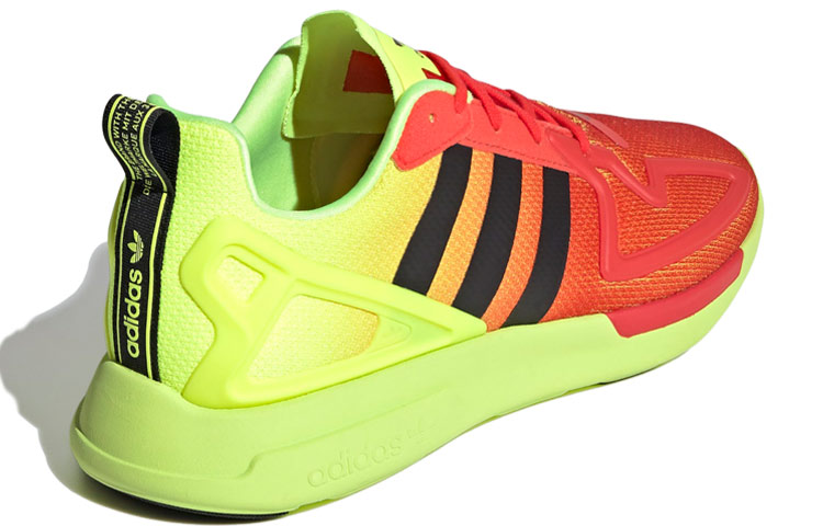 Shop adidas ZX 2K Flux 'Amarillo Solar Rojo Hi-Res' FW0473