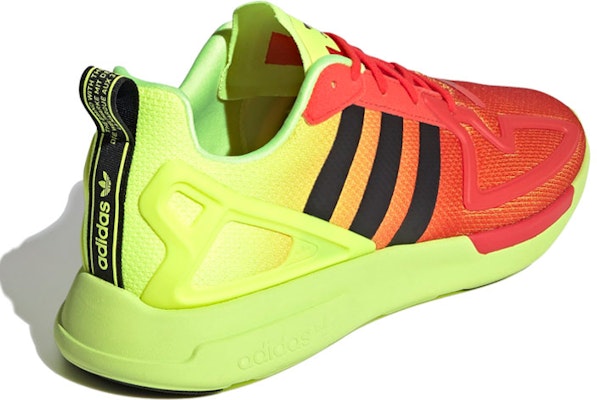 adidas ZX 2K Flux 'Kuning Solar Merah Hi-Res' FW0473 Shop adidas ZX 2K Flux 'Kuning Solar Merah Hi-Res' FW0473
