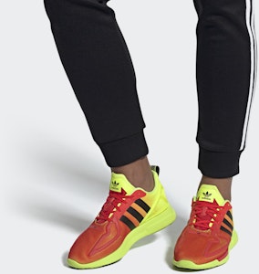 ZX 2K フラックス ソーラーイエロー/ハイレゾレッド FW0473 Sizing ZX 2K フラックス ソーラーイエロー/ハイレゾレッド FW0473