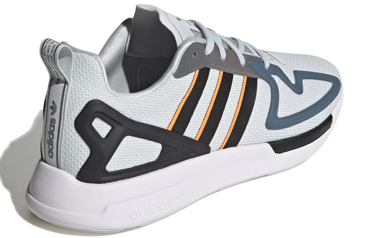 Shop adidas ZX 2K Flux Kelabu Oren FZ1819