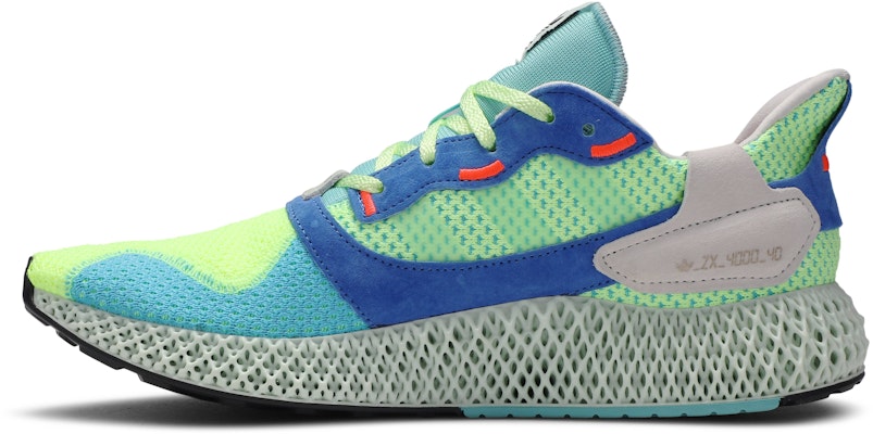 adidas ZX 4000 4D 'Easy Mint' Mint Mudah EF9623 Lookbook adidas ZX 4000 4D 'Easy Mint' Mint Mudah EF9623