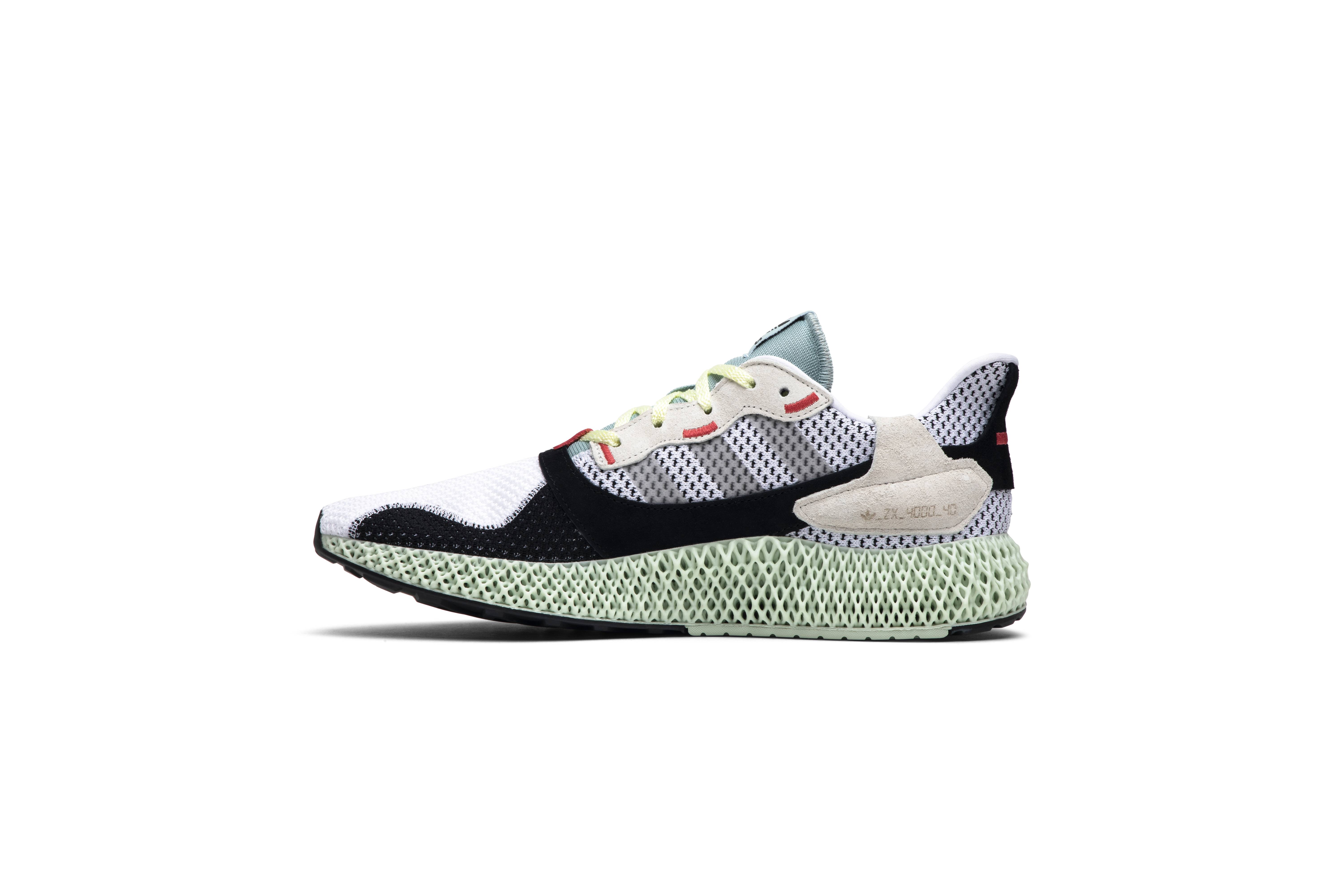 Lookbook adidas ZX 4000 Futurecraft 4D 'Gris' B42203