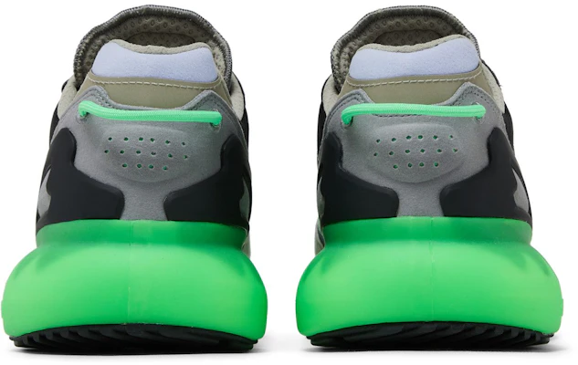 adidas ZX 5000 ''Grigio Screaming Green'' GV7701 Details for adidas ZX 5000 ''Grigio Screaming Green'' GV7701