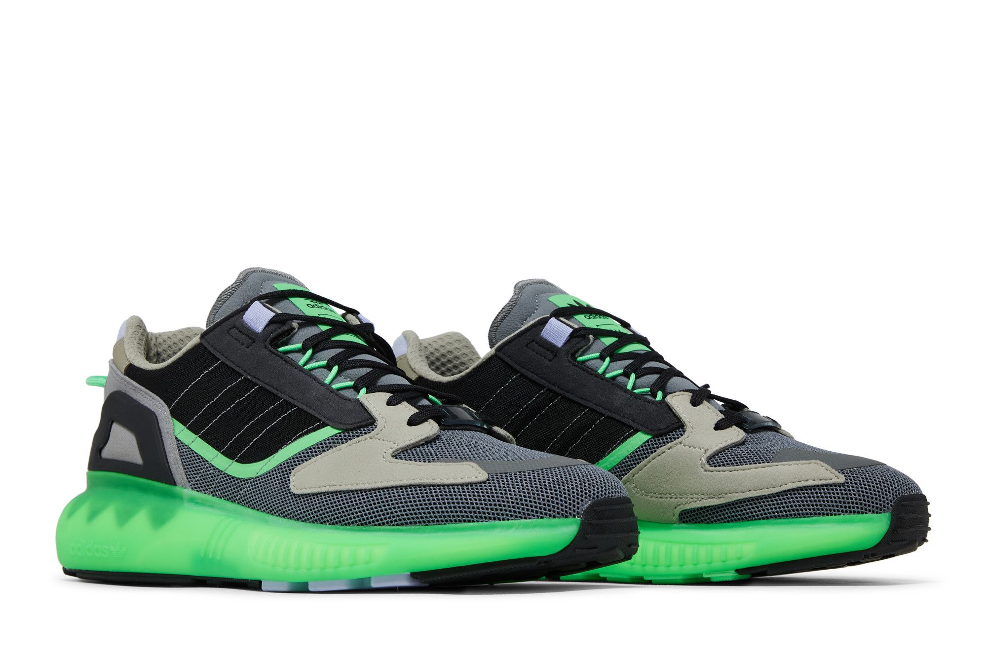 Cheap adidas ZX 5000 ''Grigio Screaming Green'' GV7701