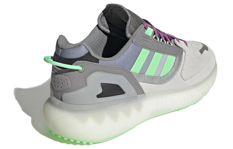 Shop adidas ZX 5K Boost ''Grijs Beam Groen'' GX2028