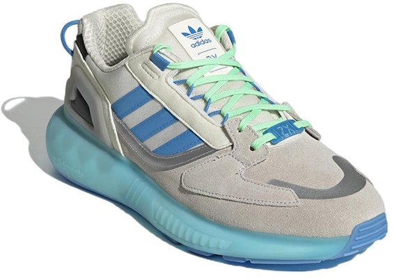 adidas ZX 5K Boost 'Putih Biru Muda Pulsa' GY4160 Lookbook adidas ZX 5K Boost 'Putih Biru Muda Pulsa' GY4160