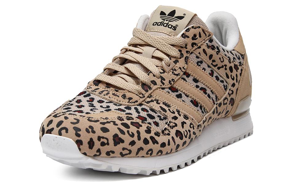 Lookbook adidas originals ZX 700 舒適百搭 耐磨防滑 低筒 生活休閒鞋 男女同款 棕色