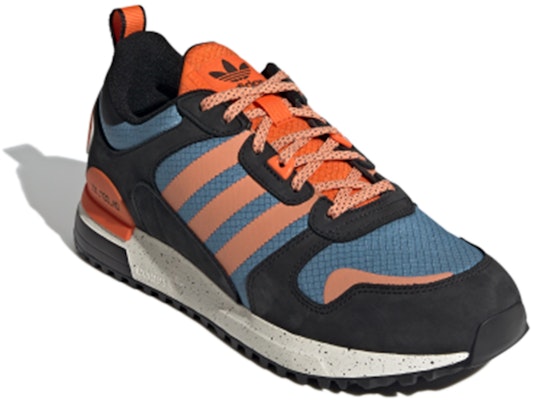 adidas ZX 700 HD 'Hitam Jingga Biru' FY0996 Lookbook adidas ZX 700 HD 'Hitam Jingga Biru' FY0996