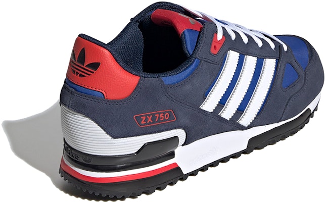 adidas ZX 750 Biru Merah FY1497 Shop adidas ZX 750 Biru Merah FY1497