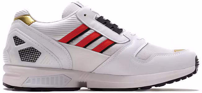 Lookbook adidas Originals ZX 8000 “Olympic” 防滑耐磨 低筒 運動休閒鞋 男款 白黑紅