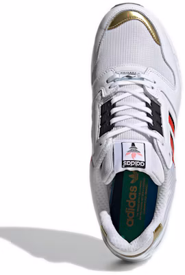 adidas Originals ZX 8000 “Olympic” 防滑耐磨 低筒 運動休閒鞋 男款 白黑紅 Details for adidas Originals ZX 8000 “Olympic” 防滑耐磨 低筒 運動休閒鞋 男款 白黑紅