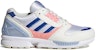 adidas ZX 8000 'Team Royal Glory Pink' - Biru Diraja dan Merah Jambu Glori FX3940