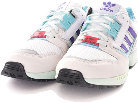 阿迪达斯 ZX 8000 '白水绿' EF4366 Lookbook 阿迪达斯 ZX 8000 '白水绿' EF4366