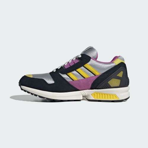 Details for adidas ZX 8000 MIG Nero/Nero Core/Lilla Chiaro/Giallo Chiaro IH4113