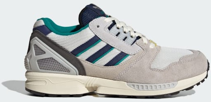 阿迪达斯ZX 8000复古运动鞋 零金属/深蓝/动力绿 KI1376 Buy 阿迪达斯ZX 8000复古运动鞋 零金属/深蓝/动力绿 KI1376