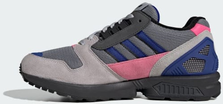 阿迪达斯ZX 8000运动鞋 灰三色/半清蓝/清粉 KI1377 Details for 阿迪达斯ZX 8000运动鞋 灰三色/半清蓝/清粉 KI1377