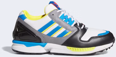 adidas ZX 8000 Spikeless Golf Shoes Cloud White/Lucid Ray Blue/Core Black JQ6807 adidas ZX 8000 Spikeless Golf Shoes Cloud White/Lucid Ray Blue/Core Black JQ6807