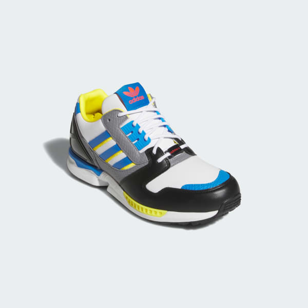 Shop adidas ZX 8000 Spikeless Golf Shoes Cloud White/Lucid Ray Blue/Core Black JQ6807
