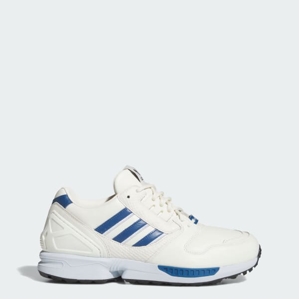 adidas ZX 8000 Spikeless Golf Shoes Off White/Dusky Petrol/Crystal Sky JQ3446