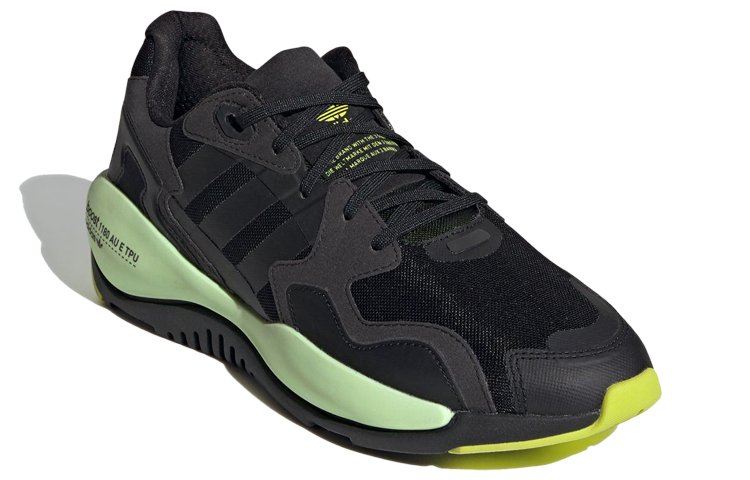 Lookbook adidas ZX Alkyne 'Black Semi Solar Yellow' FY3023