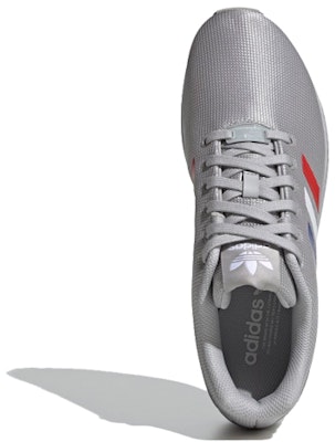 아디다스 ZX 플럭스 '그레이 블랙 로얄 레드' FV7920 Shop 아디다스 ZX 플럭스 '그레이 블랙 로얄 레드' FV7920