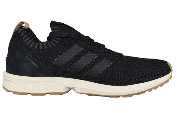 Lookbook 阿迪达斯 ZX Flux Primeknit '黑色生胶' BA7371