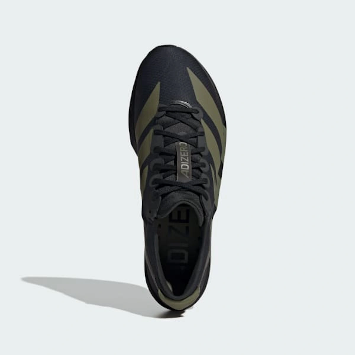 Adizero Japan 9 Running Shoes - Adidas Core Black/Focus Olive/Charcoal