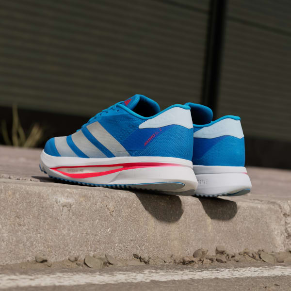 Details for Adizero SL 2 Sneaker by Adidas Solar Blue/Silver Metallic/Dark Solar Blue JQ3129
